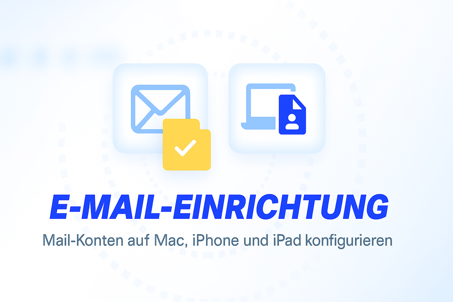 E-Mail-Einrichtung